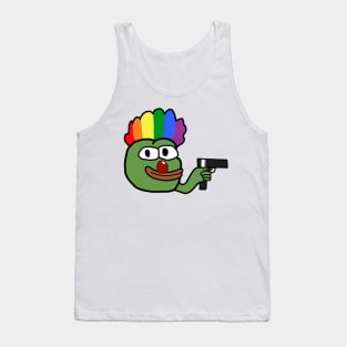 Belle Delphine's Clown Pepe The Frog Tank Top